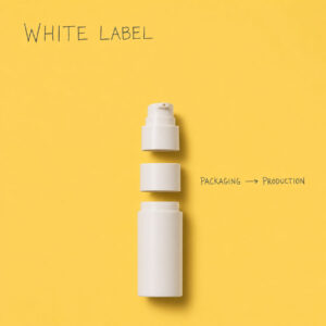 White label: Packaging to Production – elementy opakowania kosmetycznego przed produkcją. 